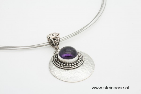 Anhänger Amethyst & Silber